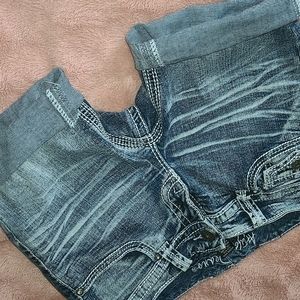 Jean shorts,